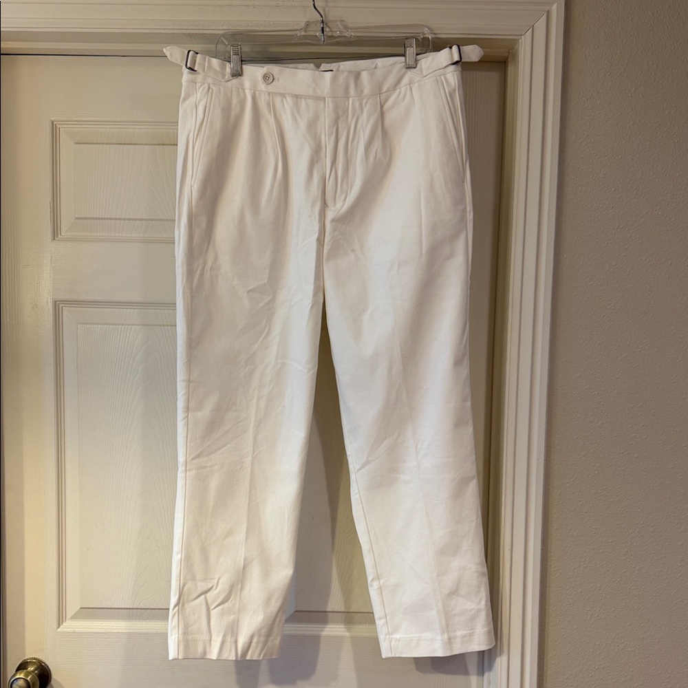 Todd Snyder White Chino Pants Sz 34/30.  NWOT. Box31
